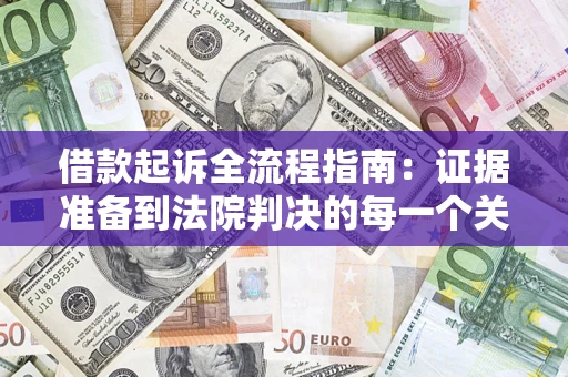 武汉借款起诉全流程指南：证据准备到法院判决的每一个关键步骤