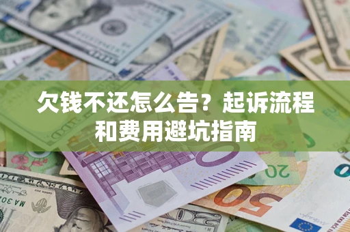 武汉欠钱不还怎么告?起诉流程和费用避坑指南 武汉欠钱不还怎么告?起诉流程和费用避坑指南