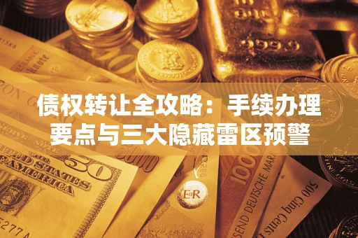 武汉债权转让全攻略：手续办理要点与三大隐藏雷区预警